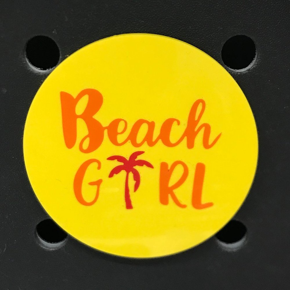 Beach Girl Bogg Bit-Beach Girl Bogg Charm-New!